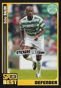 Sticker Bobo Balde - Scottish Premier League 2004-2005 n. 216b - Panini