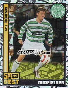Sticker Alan Thompson - Scottish Premier League 2004-2005 n. 220 - Panini