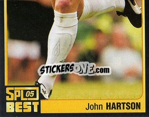 Cromo John Hartson - Scottish Premier League 2004-2005 - Panini