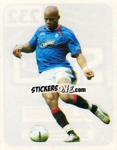 Figurina Jean-Alain Boumsong - Scottish Premier League 2004-2005 - Panini