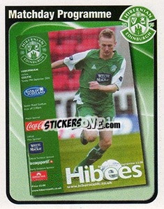 Cromo Programme - Scottish Premier League 2004-2005 - Panini