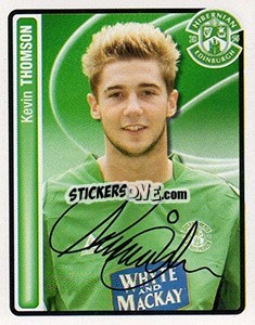 Sticker Kevin Thompson - Scottish Premier League 2004-2005 n. 249 - Panini