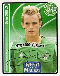 Cromo Dean Shiels - Scottish Premier League 2004-2005 n. 250 - Panini