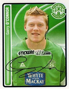 Cromo Garry O'Connor - Scottish Premier League 2004-2005 - Panini
