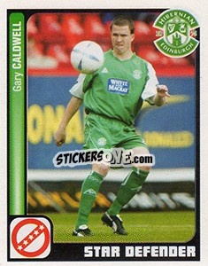 Sticker Gary Caldwell - Scottish Premier League 2004-2005 n. 257 - Panini