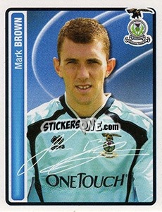 Figurina Mark Brown - Scottish Premier League 2004-2005 - Panini