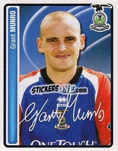 Cromo Grant Munro - Scottish Premier League 2004-2005 - Panini