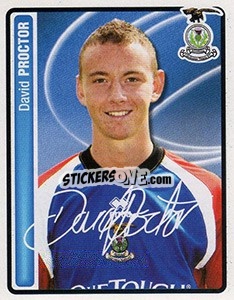 Cromo David Proctor - Scottish Premier League 2004-2005 - Panini