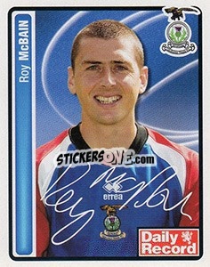 Figurina Roy McBain - Scottish Premier League 2004-2005 - Panini