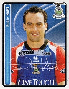 Sticker Richard Hart - Scottish Premier League 2004-2005 n. 278 - Panini