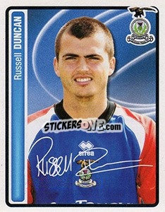 Figurina Russell Duncan - Scottish Premier League 2004-2005 - Panini