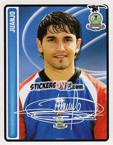 Sticker Juanjo - Scottish Premier League 2004-2005 - Panini