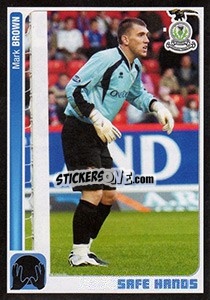 Sticker Mark Brown - Scottish Premier League 2004-2005 - Panini