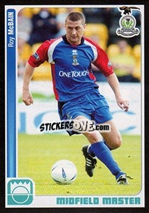 Cromo Roy McBain - Scottish Premier League 2004-2005 - Panini