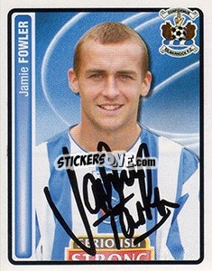 Sticker James Fowler - Scottish Premier League 2004-2005 n. 301 - Panini