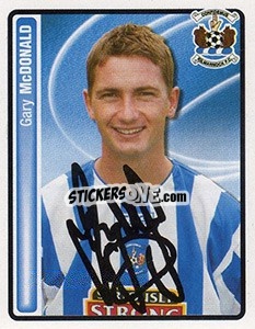 Sticker Gary McDonald - Scottish Premier League 2004-2005 n. 307 - Panini