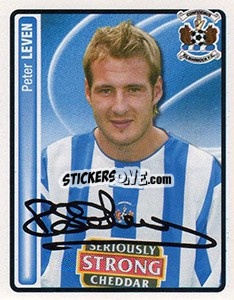 Cromo Peter Leven - Scottish Premier League 2004-2005 - Panini