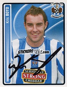 Sticker Kris Boyd - Scottish Premier League 2004-2005 - Panini