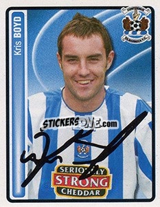 Sticker Kris Boyd - Scottish Premier League 2004-2005 n. 312 - Panini