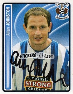 Cromo Allan Johnston - Scottish Premier League 2004-2005 - Panini