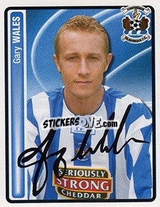 Sticker Gary Wales - Scottish Premier League 2004-2005 n. 316 - Panini