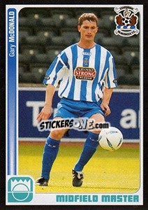 Cromo Gary McDonald - Scottish Premier League 2004-2005 - Panini