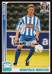 Sticker Gary McDonald - Scottish Premier League 2004-2005 n. 321 - Panini