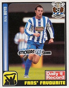 Sticker Kris Boyd - Scottish Premier League 2004-2005 n. 322 - Panini