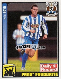 Sticker Kris Boyd - Scottish Premier League 2004-2005 - Panini