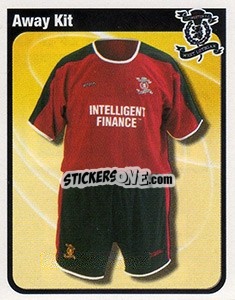Figurina Kit - Scottish Premier League 2004-2005 - Panini