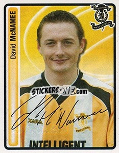 Figurina David McNamee - Scottish Premier League 2004-2005 - Panini