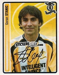 Sticker Goran Stanic - Scottish Premier League 2004-2005 - Panini