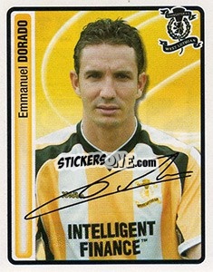 Cromo Emmanuel Dorado - Scottish Premier League 2004-2005 - Panini