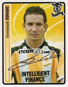 Sticker Emmanuel Dorado - Scottish Premier League 2004-2005 n. 336 - Panini