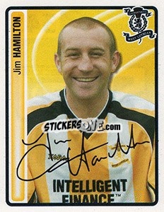 Sticker Jim Hamilton - Scottish Premier League 2004-2005 n. 345 - Panini