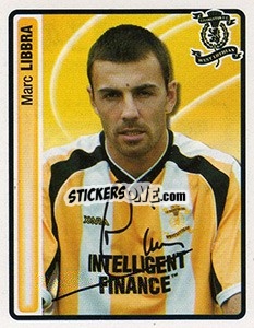 Sticker Marc Libbra - Scottish Premier League 2004-2005 n. 348 - Panini
