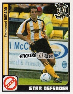 Sticker Emmanuel Dorado - Scottish Premier League 2004-2005 n. 350 - Panini