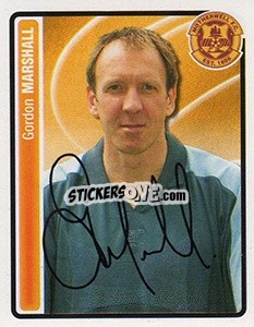 Sticker Gordon Marshall - Scottish Premier League 2004-2005 n. 362 - Panini