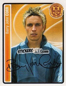 Cromo Barry-John Corr - Scottish Premier League 2004-2005 - Panini