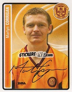 Sticker Martyn Corrigan - Scottish Premier League 2004-2005 - Panini