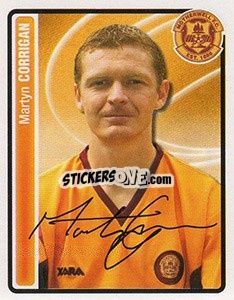 Figurina Martyn Corrigan - Scottish Premier League 2004-2005 - Panini