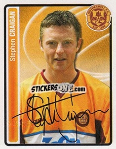 Figurina Stephen Craigan - Scottish Premier League 2004-2005 - Panini