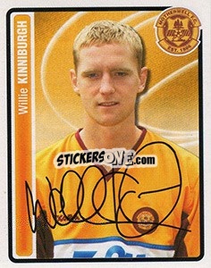 Cromo William Kinniburgh - Scottish Premier League 2004-2005 - Panini