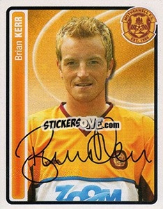 Sticker Brian Kerr - Scottish Premier League 2004-2005 n. 371 - Panini