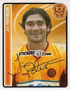 Sticker Jim Paterson - Scottish Premier League 2004-2005 n. 374 - Panini