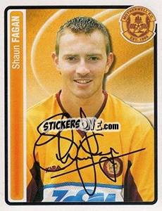 Sticker Shaun Fagan - Scottish Premier League 2004-2005 n. 375 - Panini