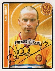 Sticker Alex Burns - Scottish Premier League 2004-2005 n. 378 - Panini