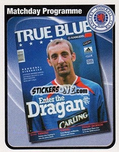 Cromo Programme - Scottish Premier League 2004-2005 - Panini