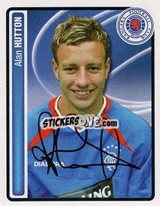 Sticker Alan Hutton - Scottish Premier League 2004-2005 - Panini
