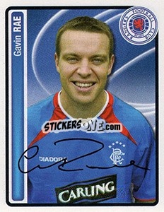Sticker Gavin Rae - Scottish Premier League 2004-2005 - Panini